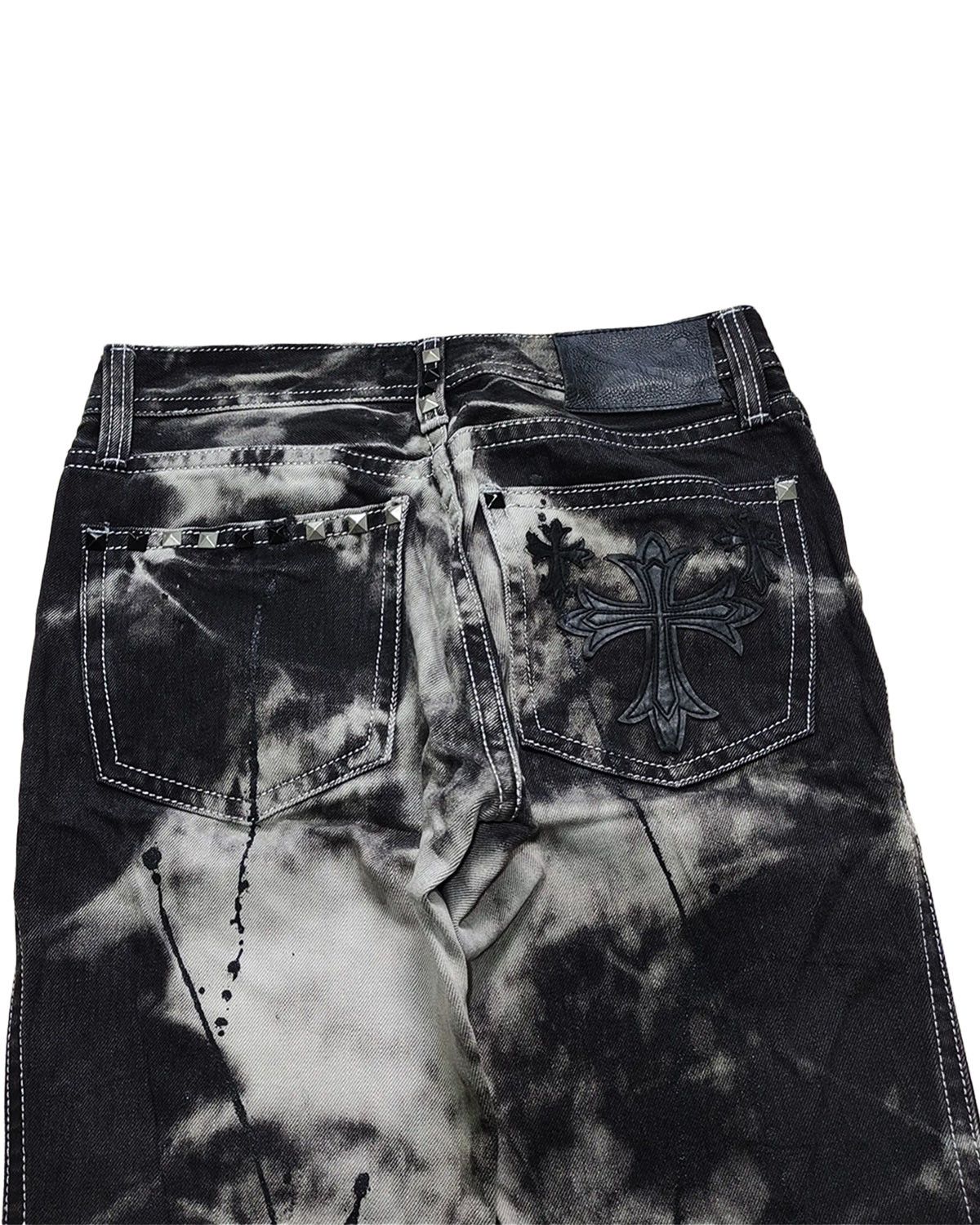 If Six Was Nine Xfrm Flare Patch Cross - 2000s Archive Vkei LGB japanese Size US 29 - 2 Thumbnail