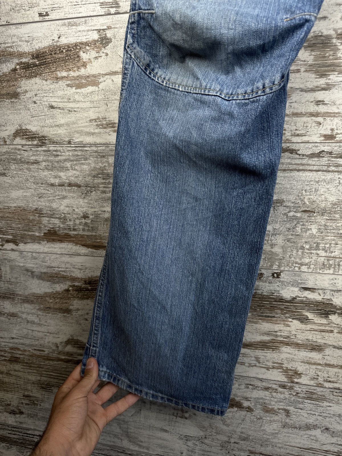 G-Star × Vintage Mens Vintage G Star Raw denim jeans Elwood 3d faded y2k rare Size US 36 / EU 52 - 11 Thumbnail