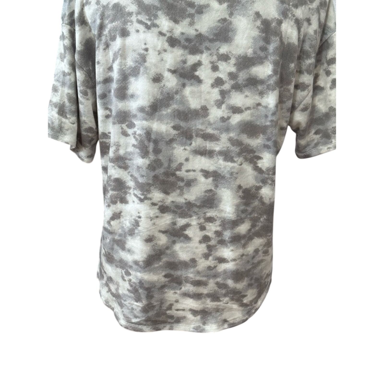 Other Jaclyn Intimate Sleepwear Short Sleeves Crew Neck Gray L NWT Size ONE SIZE - 6 Thumbnail