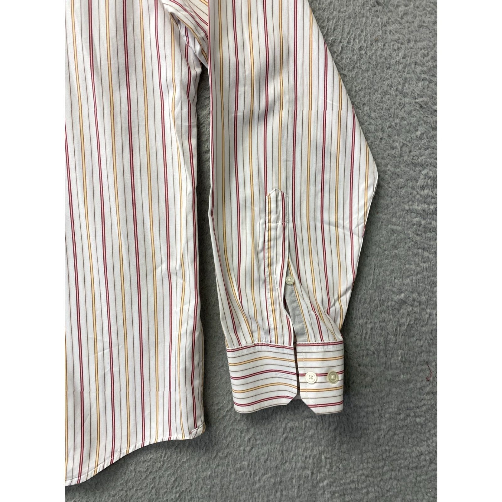 Banana Republic Banana Republic Striped Long Sleeve Button-Up Shirt Adult L Multicolor Casual Mens Size US L / EU 52-54 / 3 - 2 Thumbnail