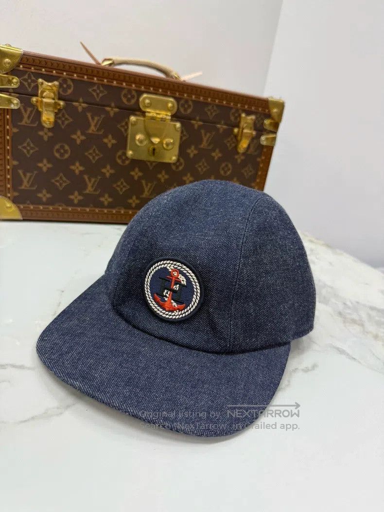 Hermes Hermes size 57 Denim Baseball Cap Size ONE SIZE - 2 Thumbnail