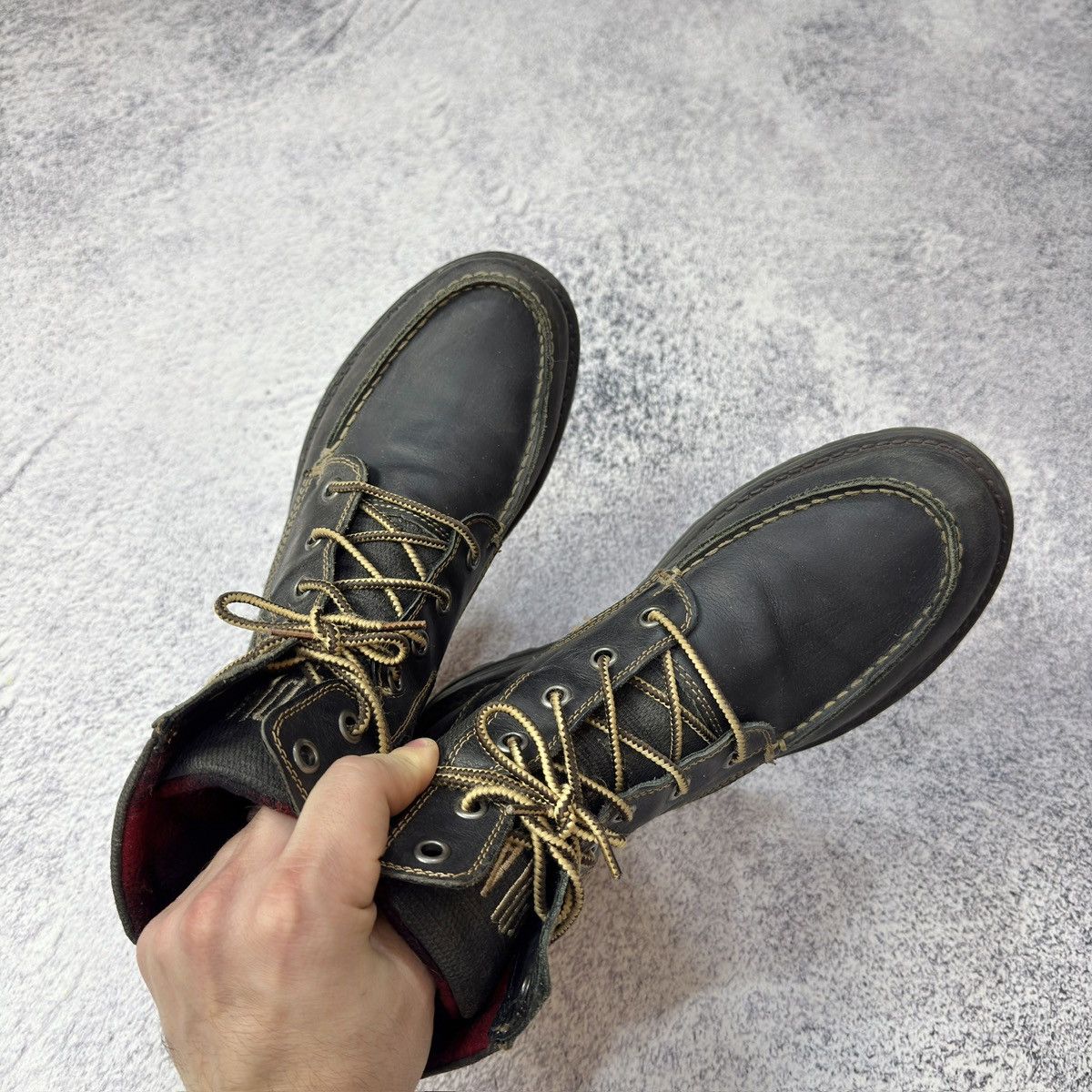 Replay × Vintage Replay Moc Toe Mens Boots Size US 8 / EU 41 - 11 Thumbnail