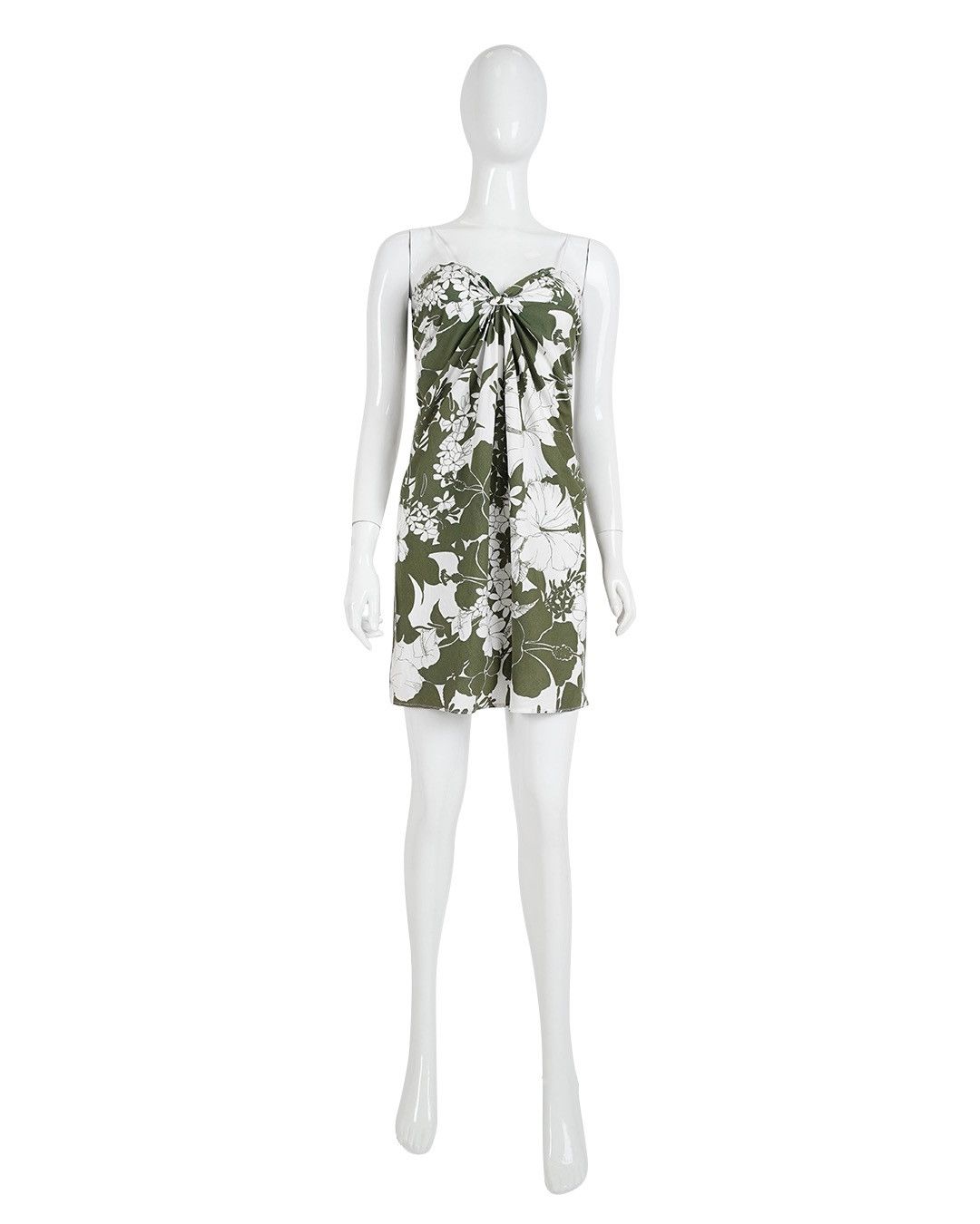 Miu Miu Miu Miu S/S2003 Floral Strapless Dress Size S / US 4 / IT 40 - 1 Thumbnail