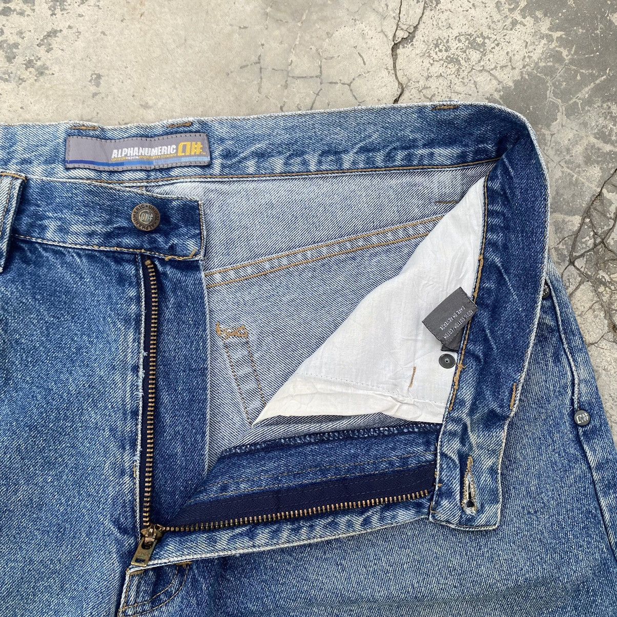 Alphanumeric ALPHA NUMERIC Vintage Baggy Jeans Size US 36 / EU 52 - 6 Thumbnail
