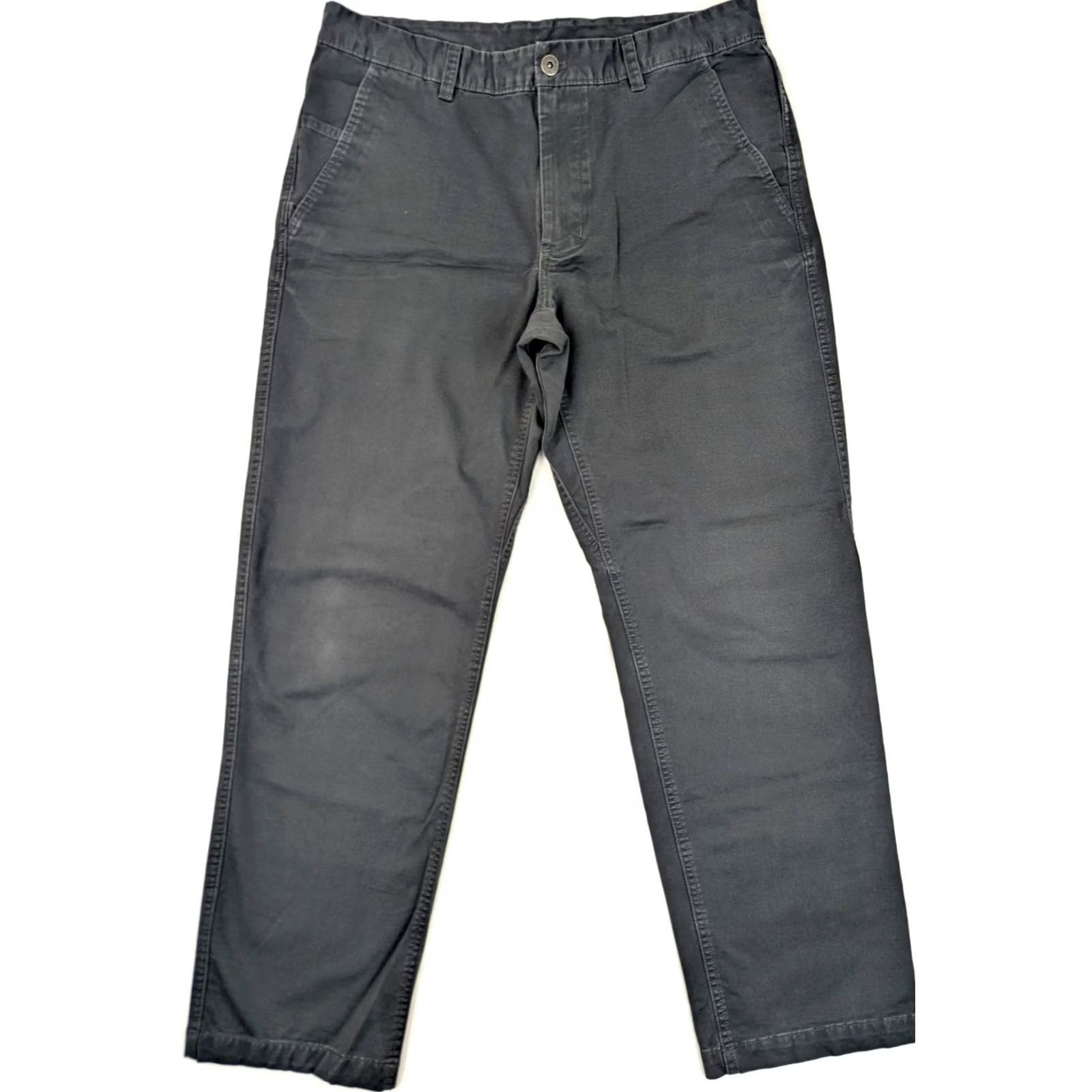 The North Face The North Face Pants Straight Twill Cotton Blend Pants Men 34 Short Gray Size US 34 / EU 50 - 2 Thumbnail