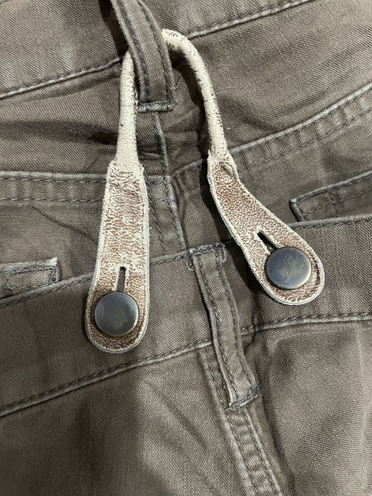If Six Was Nine PPFM Double Waist Punk Rock Pants Size US 32 / EU 48 - 22 Thumbnail
