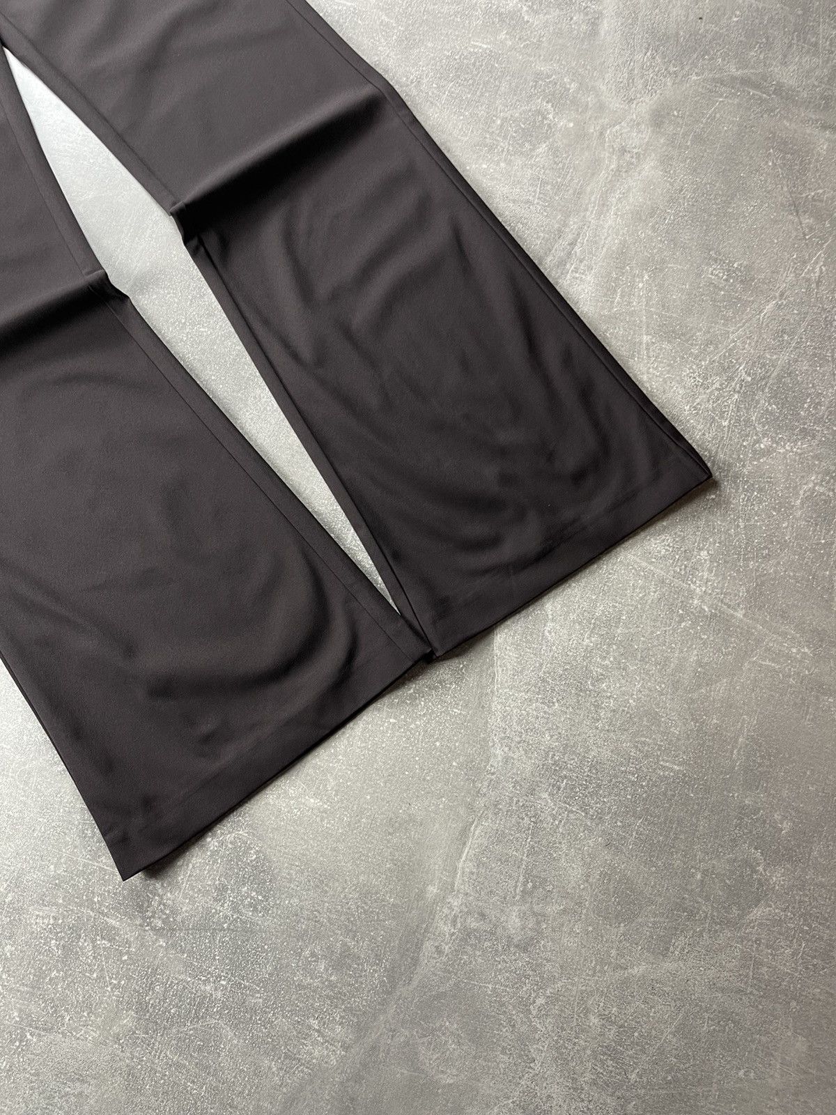 Marithe + Francois Girbaud Marithé François Girbaud VNTG Brown Flared Tailored Pants Size 32" / US 10 / IT 46 - 3 Thumbnail