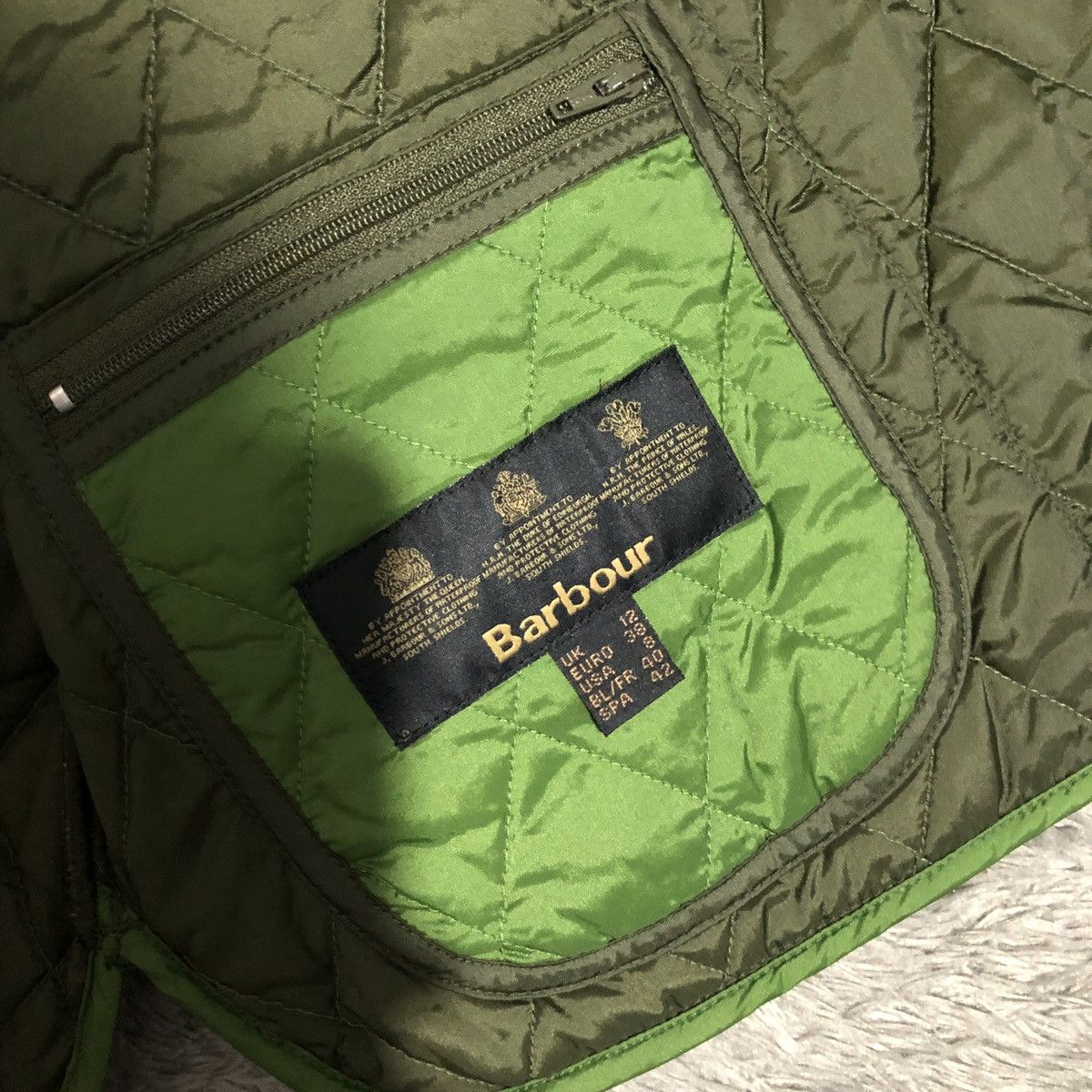 Barbour × Vintage BARBOUR SHAPED LIDDESDALE PARKA JACKET Size US M / EU 48-50 / 2 - 8 Thumbnail