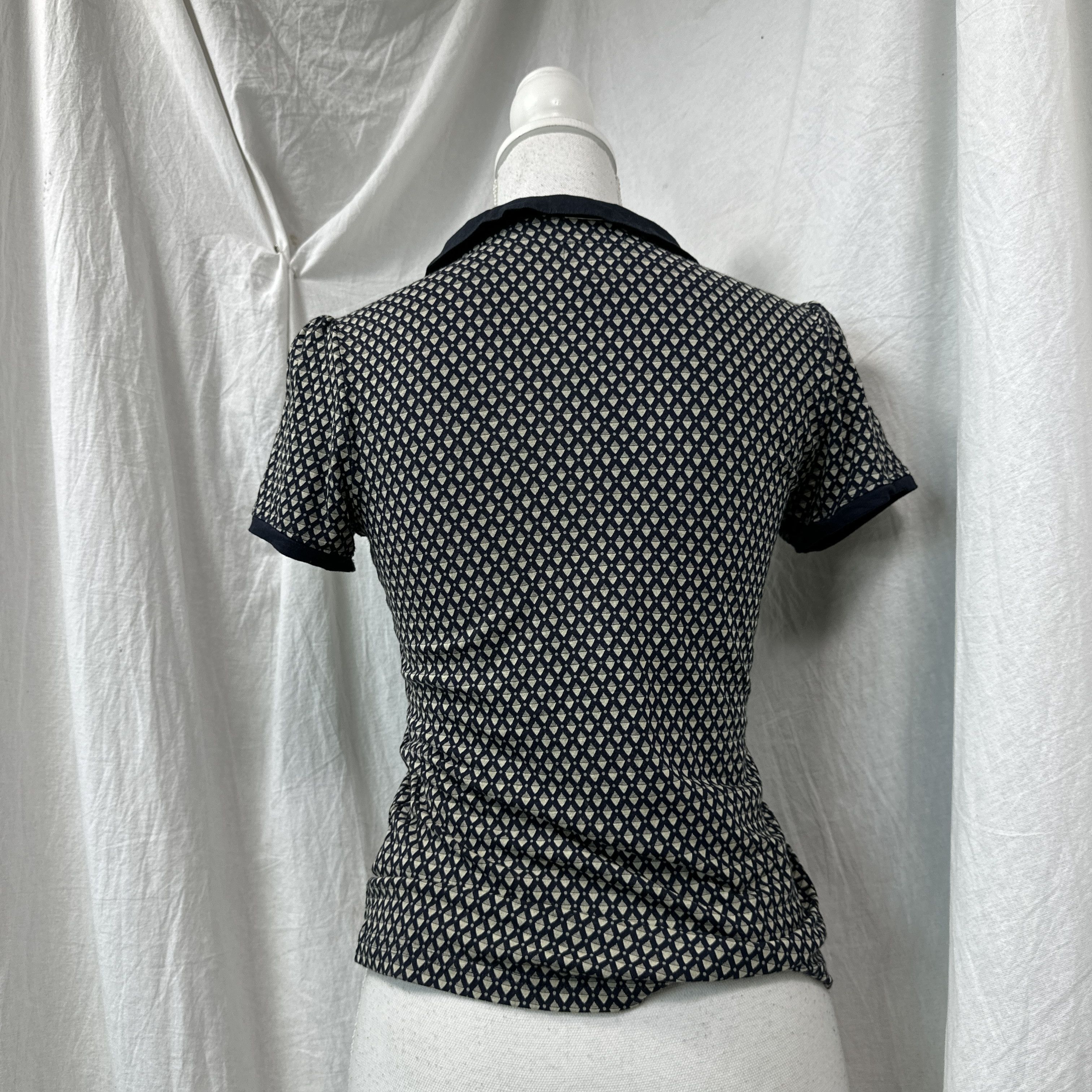 Vintage Vintage Avant Garde Opium Vive Maria Bow Top Y2K Size XS / US 0-2 / IT 36-38 - 6 Thumbnail