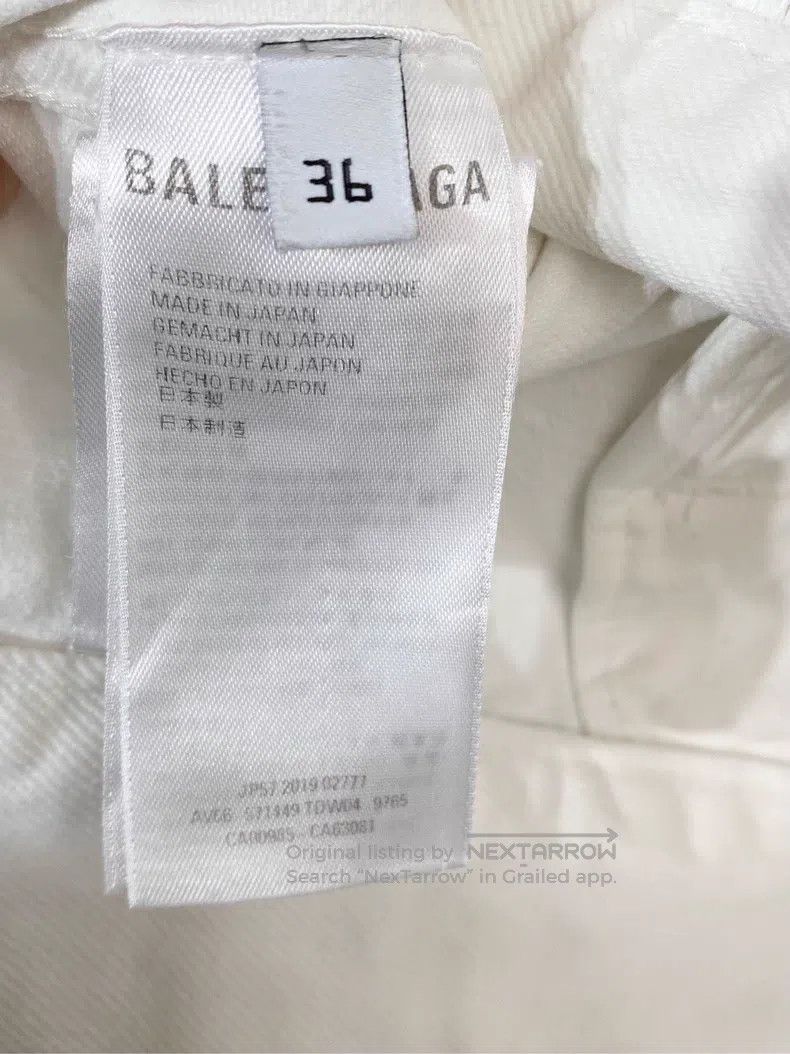 Balenciaga Balenciaga Distressed Denim Jacket Size XS / US 0-2 / IT 36-38 - 7 Thumbnail