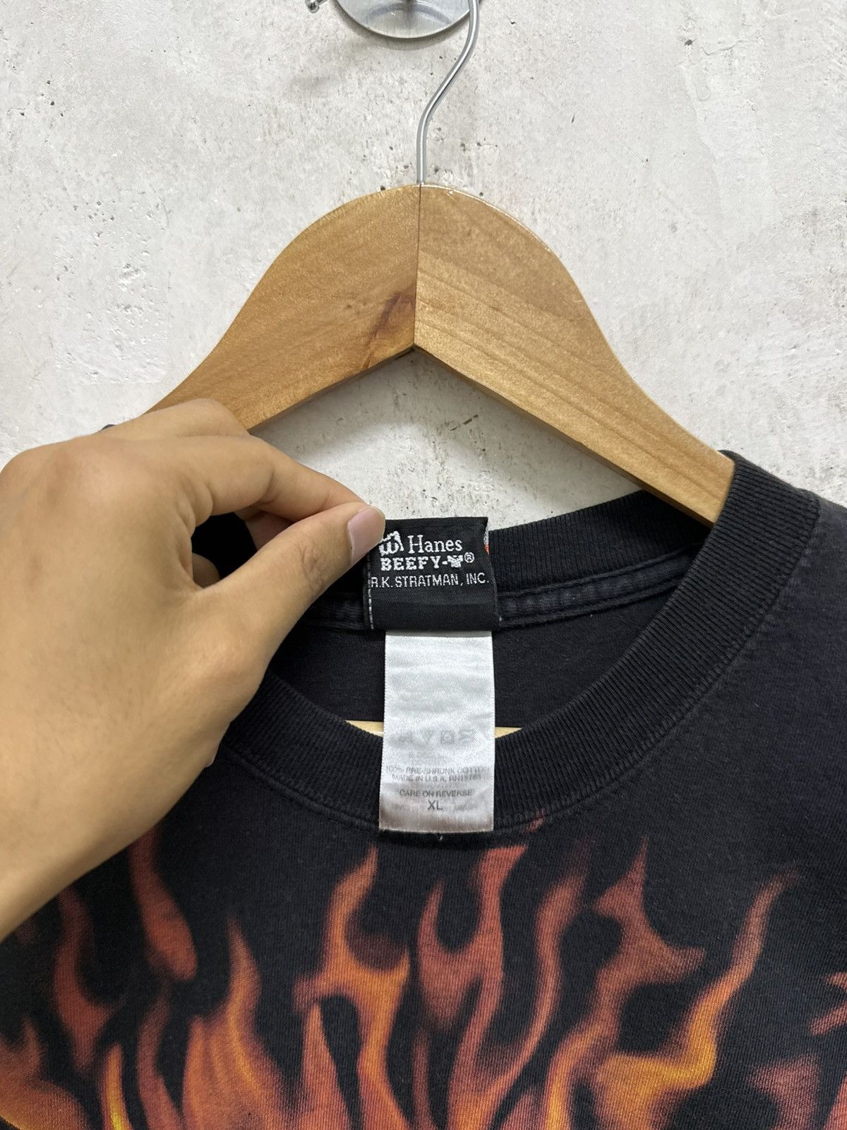Harley Davidson 2000s Harley Davidson Flame Clown Tee Size US XL / EU 56 / 4 - 7 Thumbnail