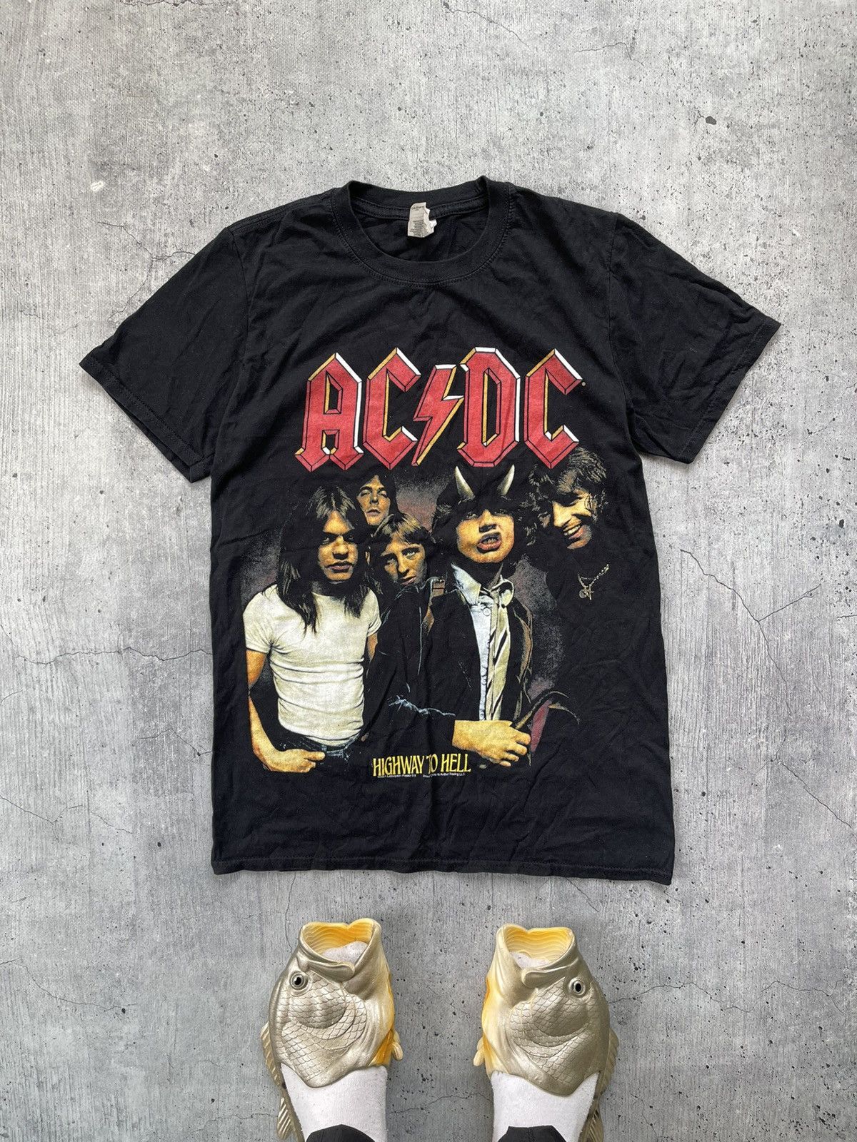 Ac/dc Highway To Hell Black T-shirt Women AC/DC Highway To Hell
