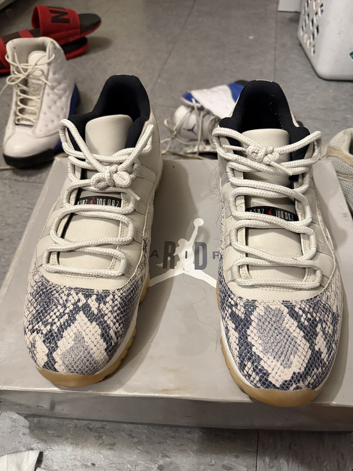 Jordan Brand Jordan 11 low snakeskin Size US 14 / EU 47 - 1 Thumbnail