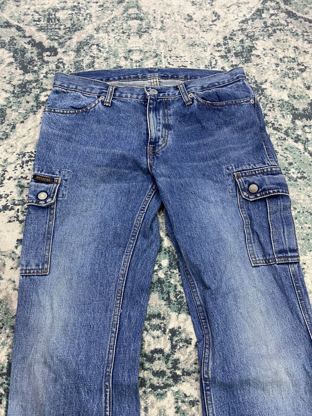 Hysteric Glamour Hysteric Glamour HG Multipocket Denim Cargo Jeans Size US 30 / EU 46 - 8 Thumbnail