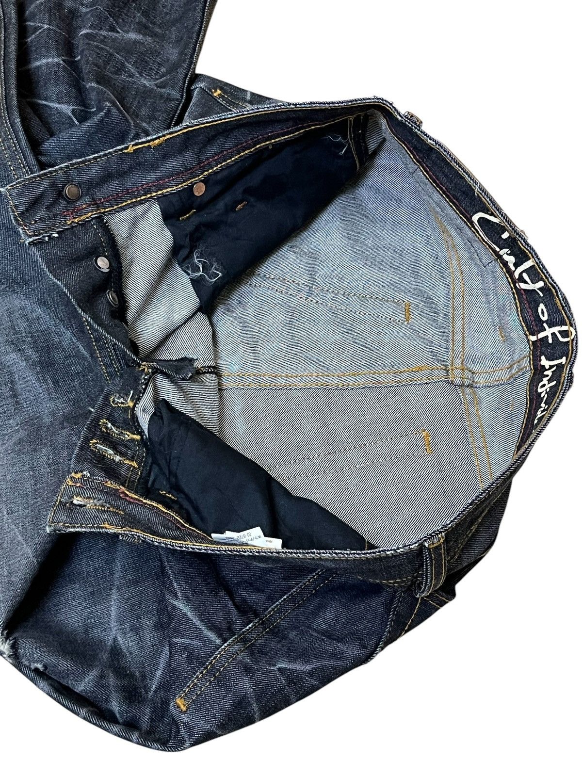 Cult Of Individuality ARCHIVE JAPANESE CULT OF INDIVIDUALITY SELVEDGE JEANS Size US 31 - 12 Thumbnail