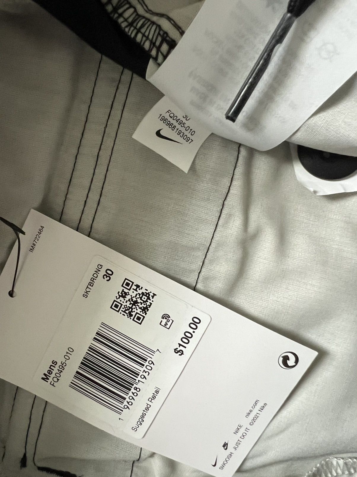 Nike NIKE SB Kearny Skate Cargo Pants Straight Leg Loose Fit Size US 30 / EU 46 - 16 Thumbnail