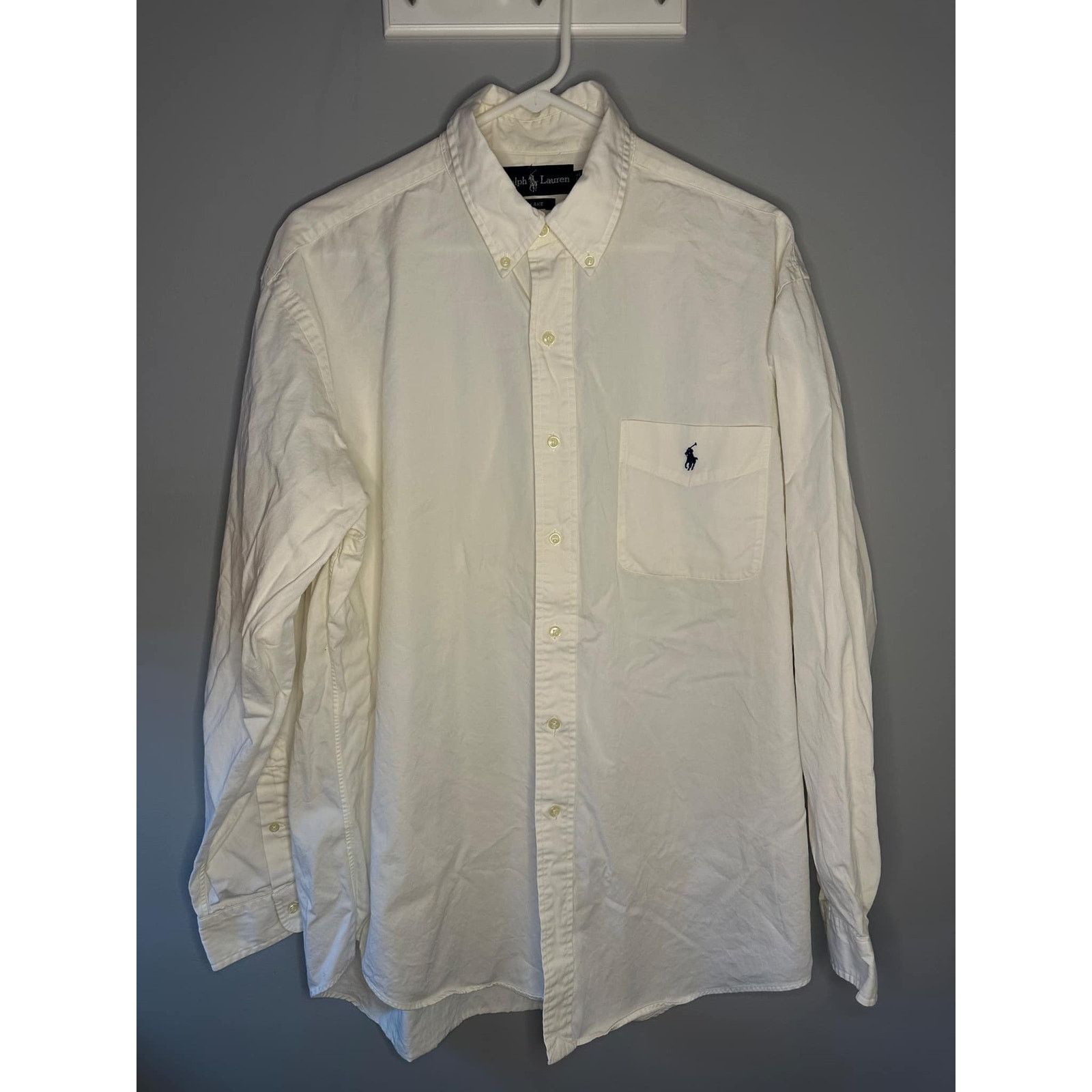 Ralph Lauren Ralph Lauren Blake Button-Down Shirt White Large Size US L / EU 52-54 / 3 - 2 Thumbnail