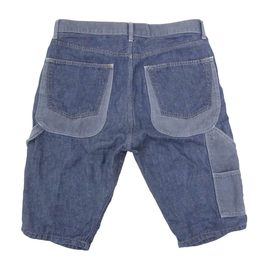 Junya Watanabe Linen Panelled Jeans Shorts Size US 30 / EU 46 - 2 Thumbnail