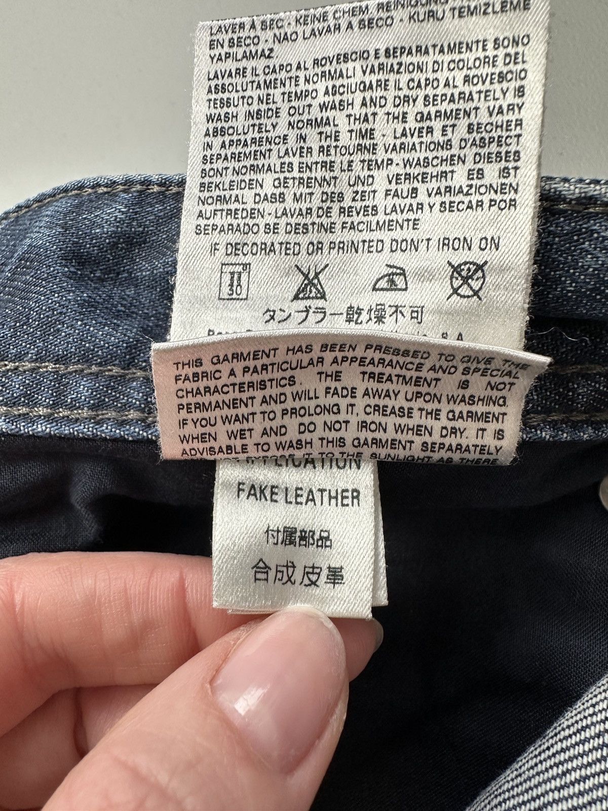 Diesel Diesel Larkee Denim Jeans Size US 33 - 15 Thumbnail