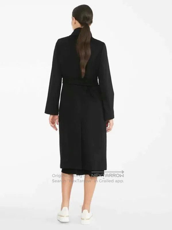 Max Mara MaxMara Elegant Black Wool Winter Coat . Size XS / US 0-2 / IT 36-38 - 3 Thumbnail