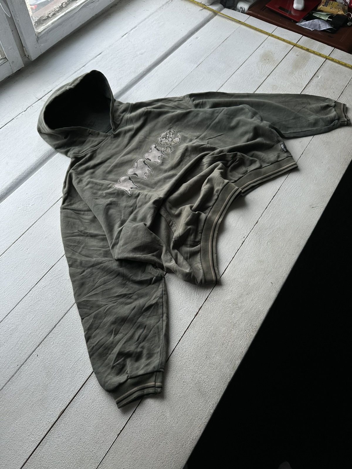 Band Tees × Vintage GRAIL🚨 OVERKILL SKATE HOODIE BIG LOGO SK8 Y2K BOXY DISTRESS Size US L / EU 52-54 / 3 - 1 Thumbnail