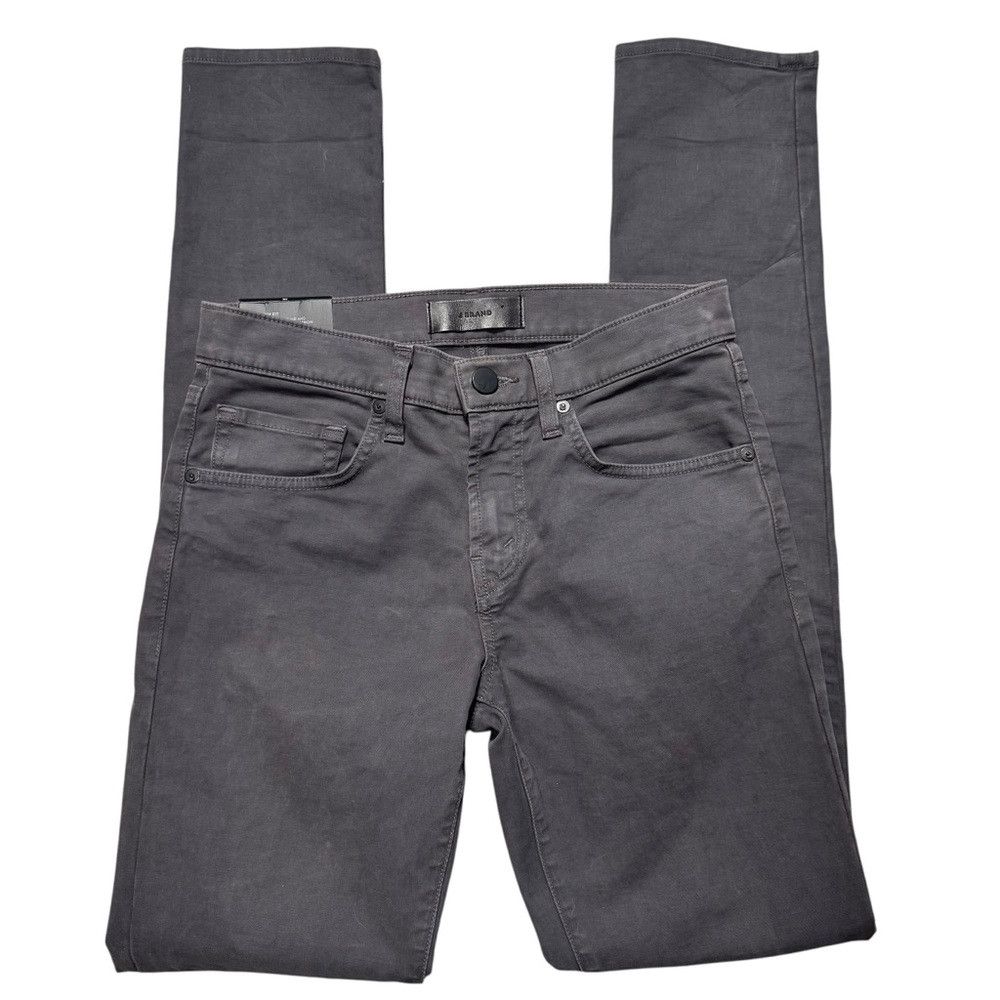 NWT New $185 J Brand Mick Skinny Fit Jeans in Worn Iron Siz