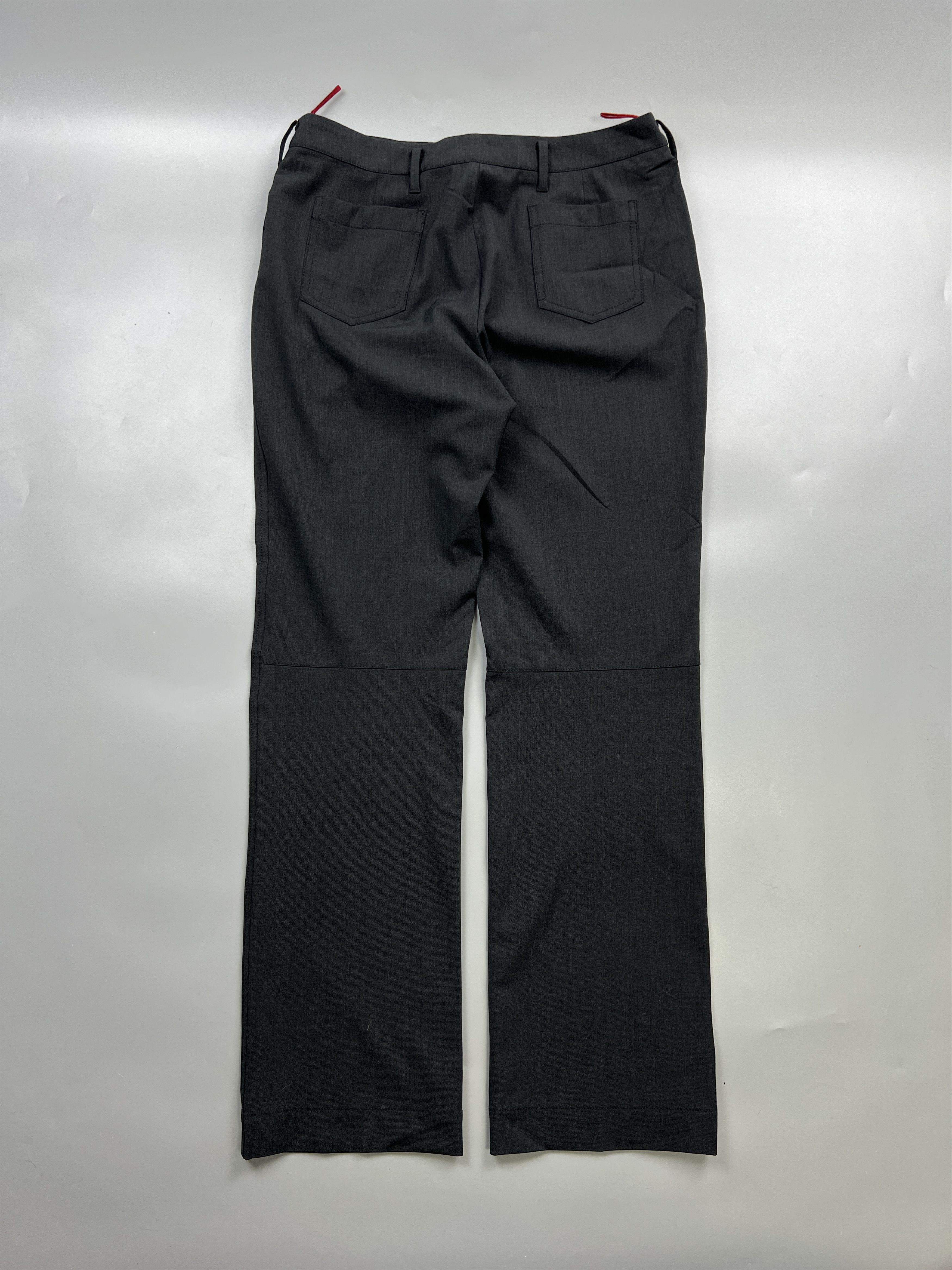 Prada Prada Red Tab Wool Blend Formal Trousers (Y0858) Size 30" / US 8 / IT 44 - 11 Thumbnail