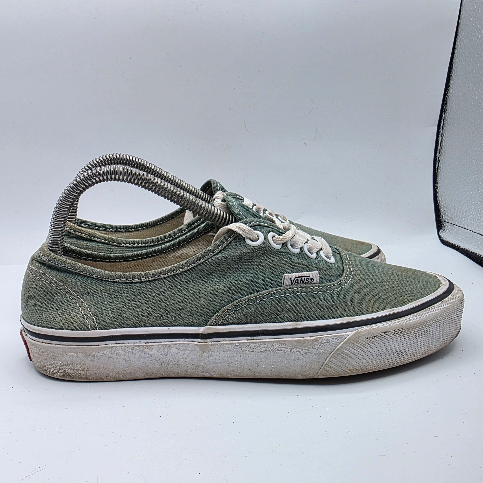 Vans Vans Authentic Womens Size 9 Green Sneaker Shoes Casual Outd Size US 9 / IT 39 - 12 Thumbnail