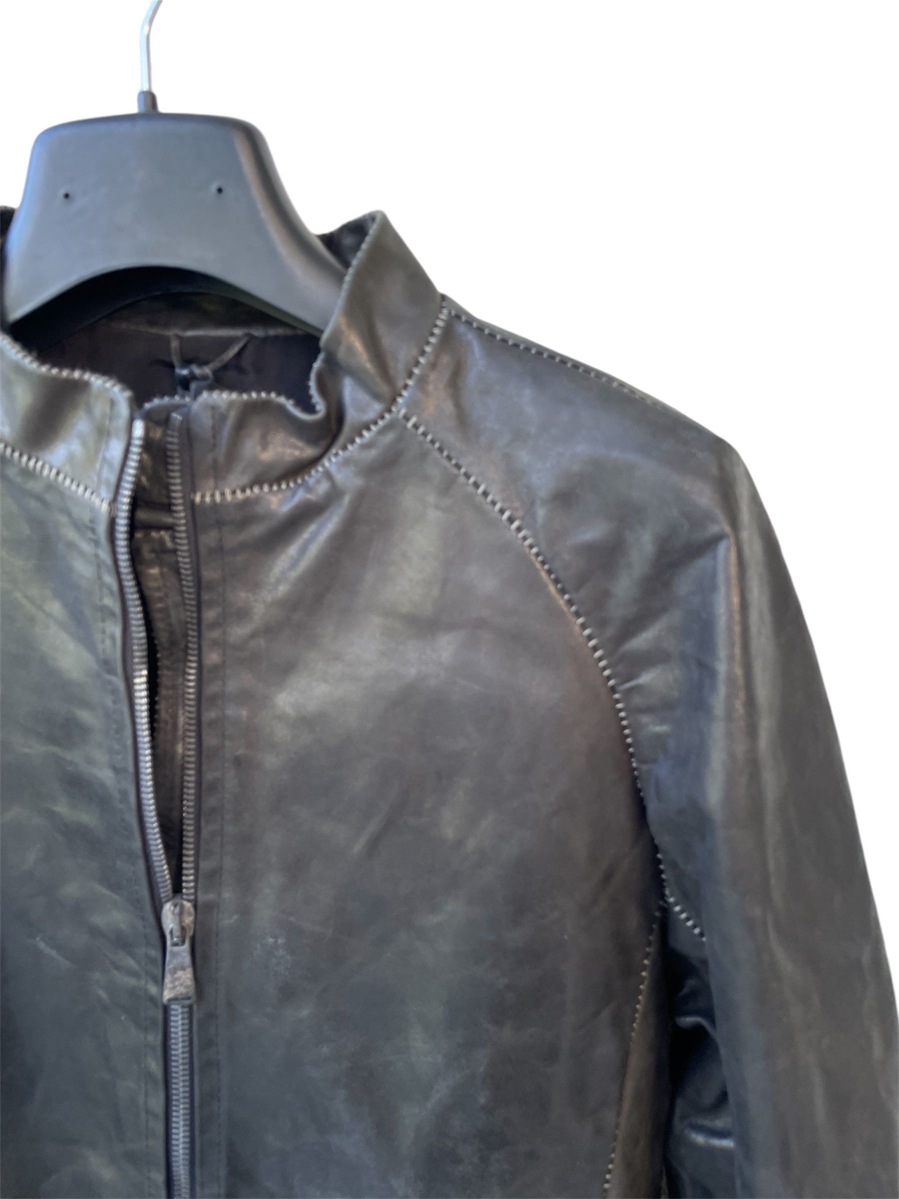 10sei0otto 10sei0otto culatta horse shine leather jacket Size S / US 4 / IT 40 - 3 Thumbnail