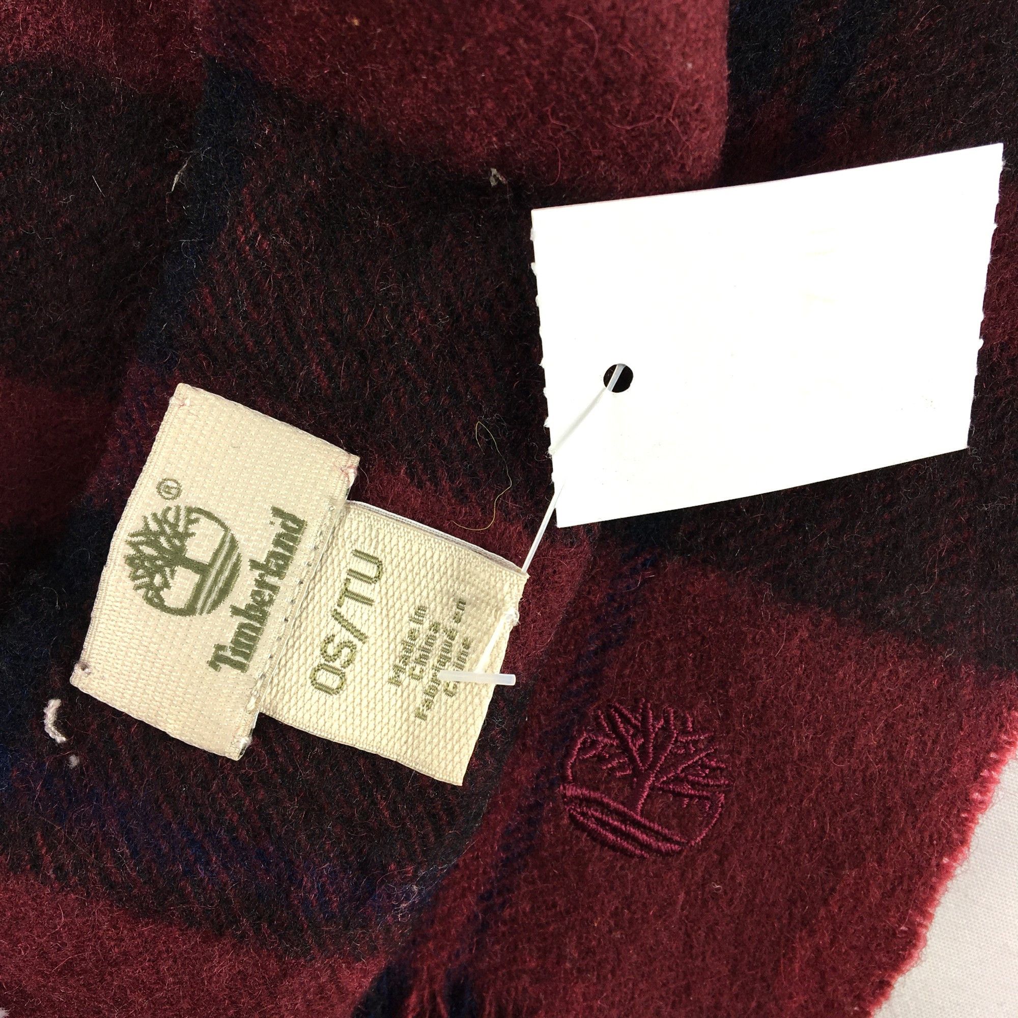 Timberland Vintage Timberland Scarf Muffler Wool Cashmere Scarves Size ONE SIZE - 4 Thumbnail
