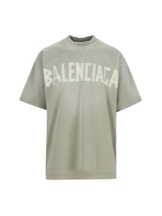 Balenciaga BALENCIAGA Men T-Shirts 739784 TOVA9 2942 Green Size US S / EU 44-46 / 1 - 1 Thumbnail
