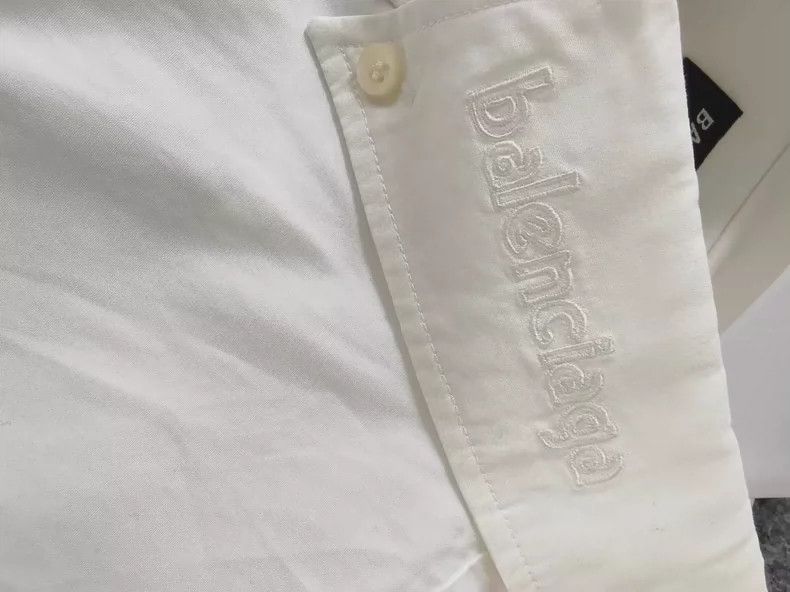Balenciaga Balenciaga size 38 Collar logo embroidered shirt Size US XS / EU 42 / 0 - 5 Thumbnail