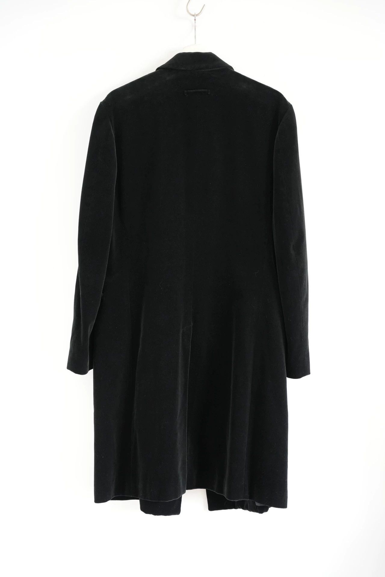 Jean Paul Gaultier JPG Asymmetrical Hidden Button Velvet Coat Sz 48 Size US M / EU 48-50 / 2 - 3 Thumbnail