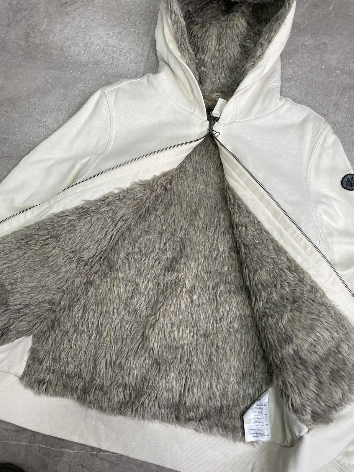 Marc O'Polo Hysteric glamour white fur inside hoodie 2000’s style Size US M / EU 48-50 / 2 - 8 Thumbnail