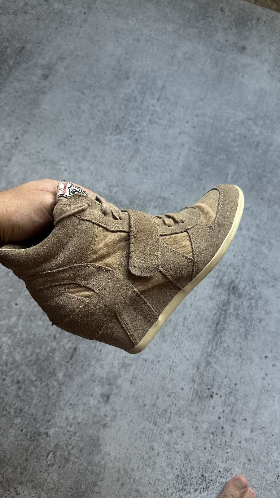 ASH Women's ASH Isabel Marant Style Vintage Suede Sneakers Size US 8 / IT 38 - 2 Thumbnail