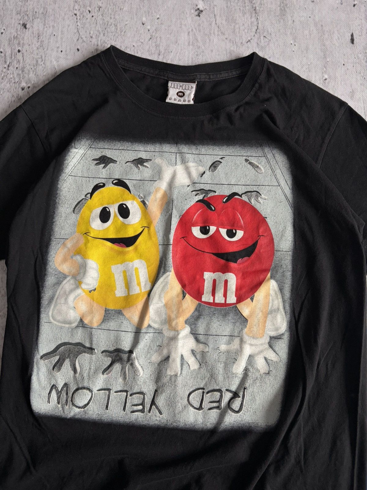 Vintage Vintage M&M 90s tshirt rate made in usa Size US M / EU 48-50 / 2 - 2 Thumbnail