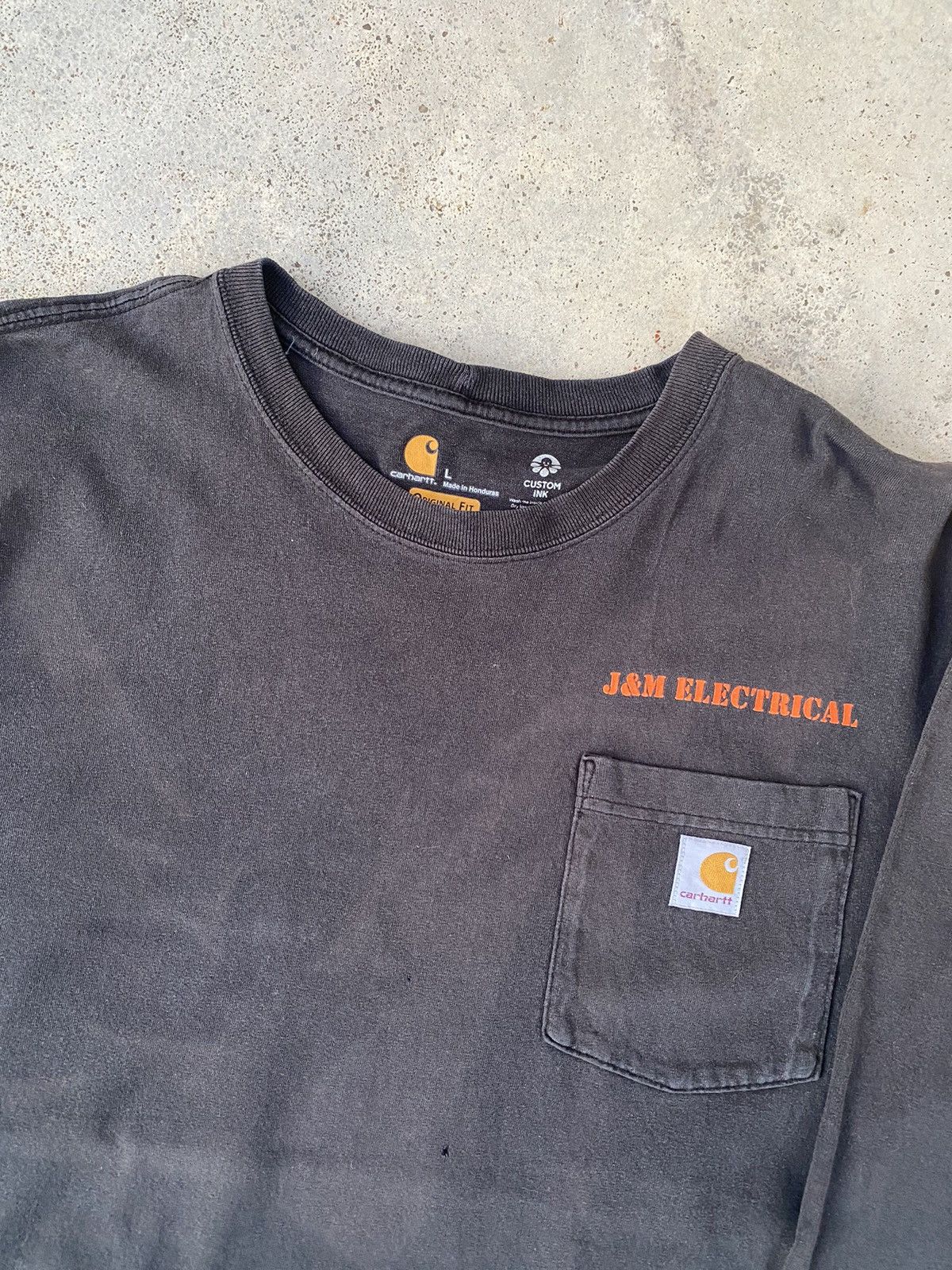 Carhartt Distressed Carhartt Heavy Cotton Long Sleeve T-Shirt Size US L / EU 52-54 / 3 - 2 Thumbnail