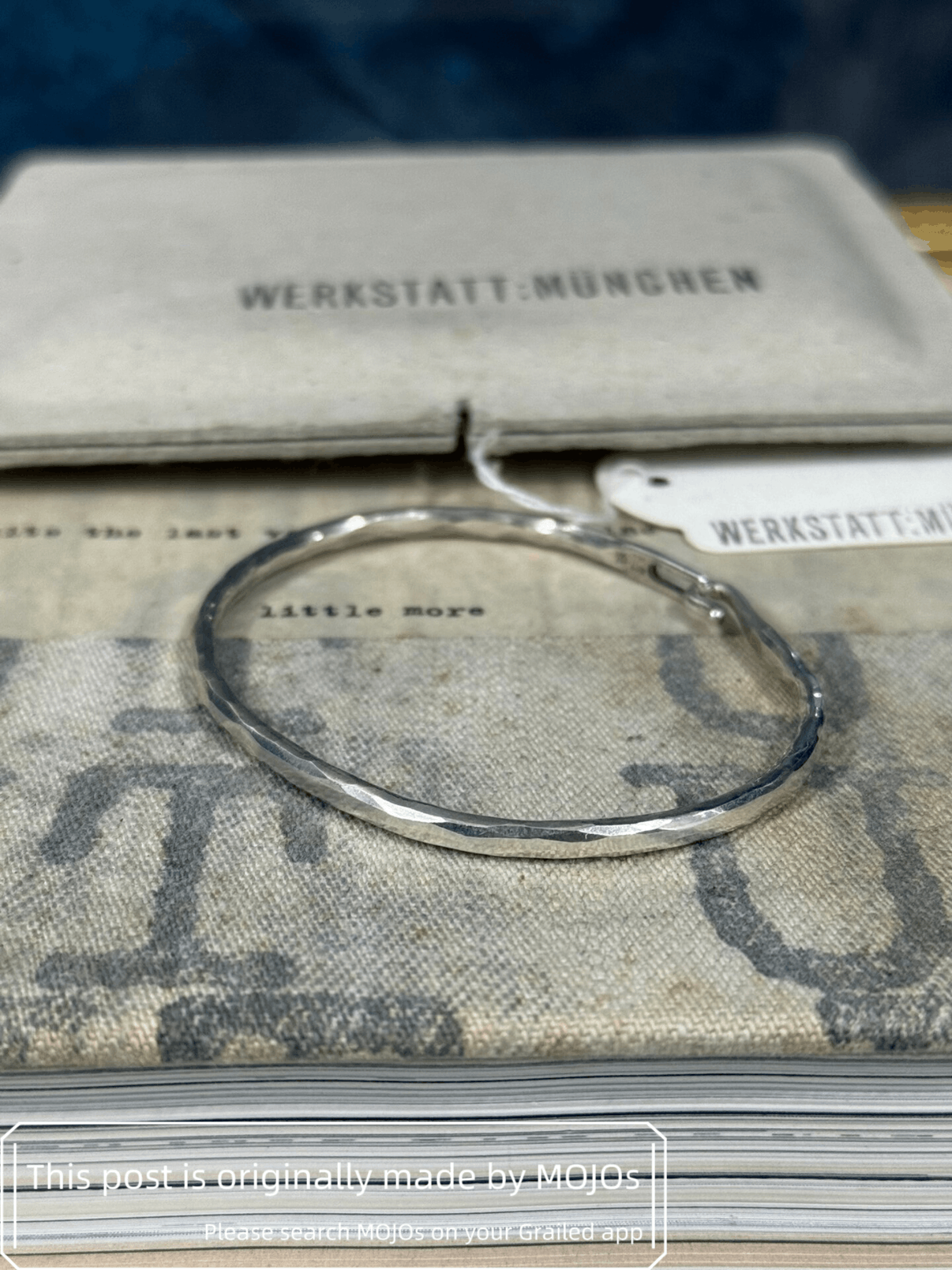 Werkstatt Munchen Sz S Werkstatt Munchen M2640 Silver 925 Bracelet mojos2 Size ONE SIZE - 3 Thumbnail