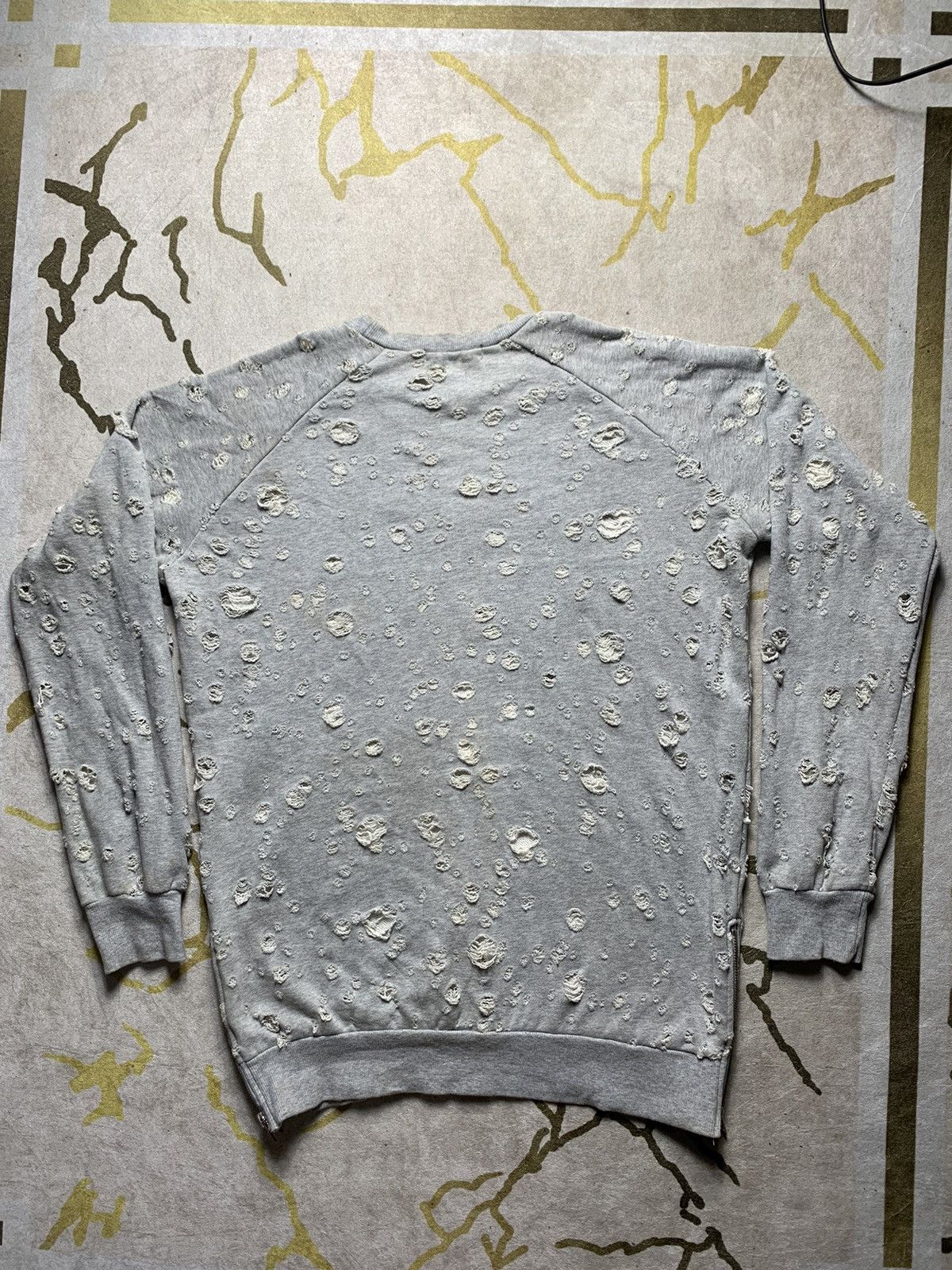 Beauty Beast × Japanese Brand × Vintage Distressed Japanese i lode poem punk longsleeve Size US L / EU 52-54 / 3 - 6 Thumbnail