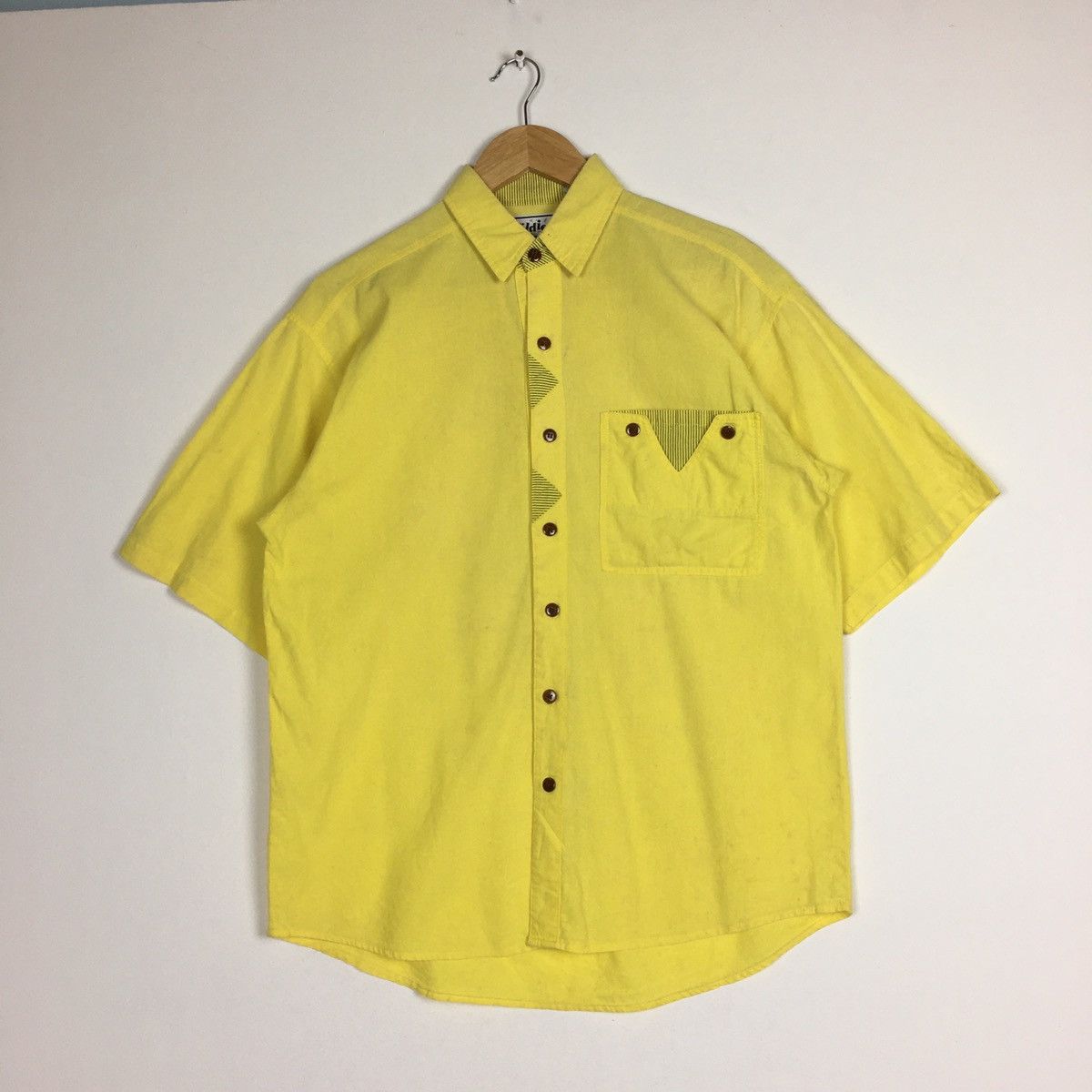 Japanese Brand Vintage Paldies Button Ups Shirt Size US M / EU 48-50 / 2 - 1 Thumbnail