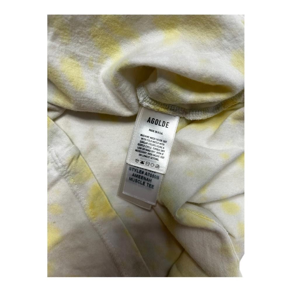 Agolde Agolde l Tie Dyed Ameenah Muscle Tank Small Size S / US 4 / IT 40 - 7 Thumbnail