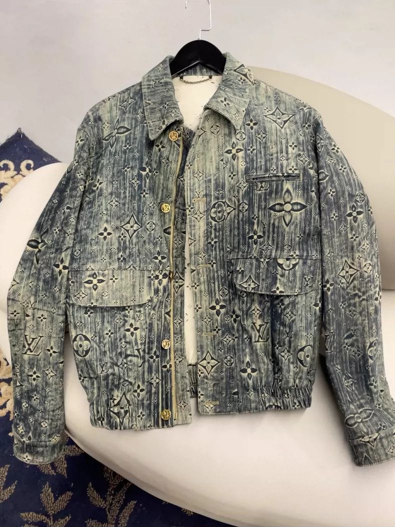 Louis Vuitton LV Fall Collection Denim Jacket 46 Size US L / EU 52-54 / 3 - 1 Thumbnail