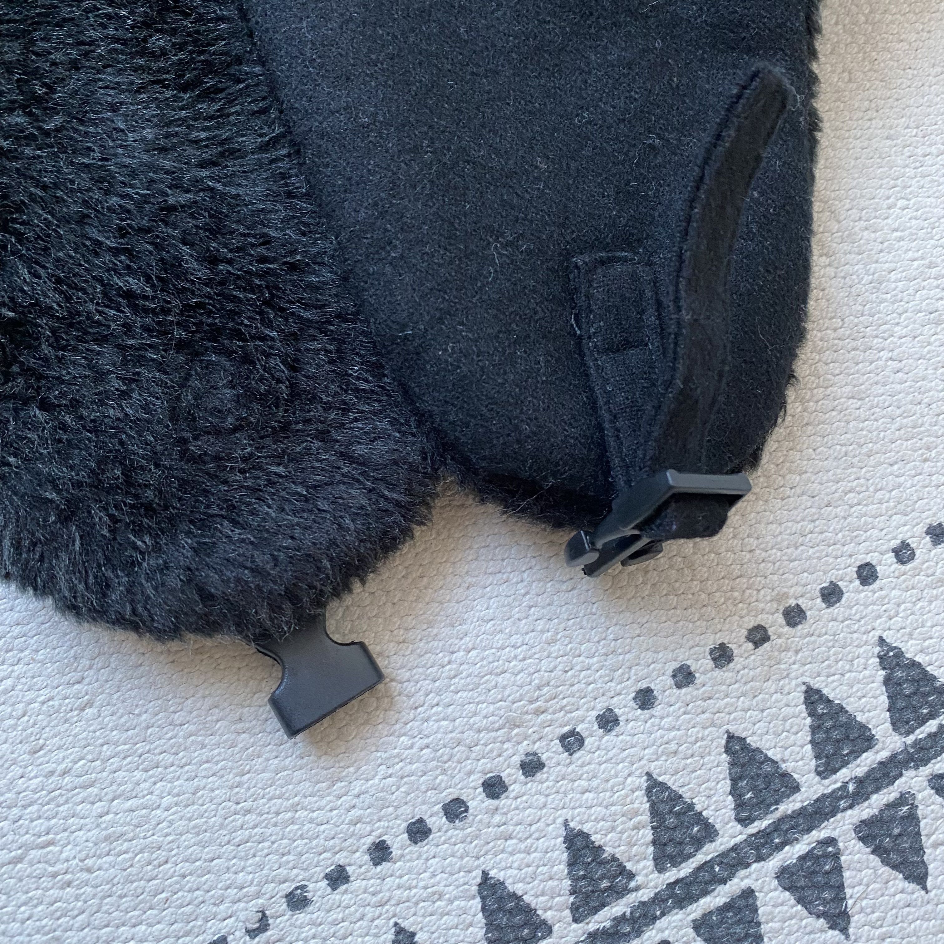If Six Was Nine Y2K Vintage Fuzzy Wool Ushanka Hat Mohair Style 2000s Size ONE SIZE - 6 Thumbnail