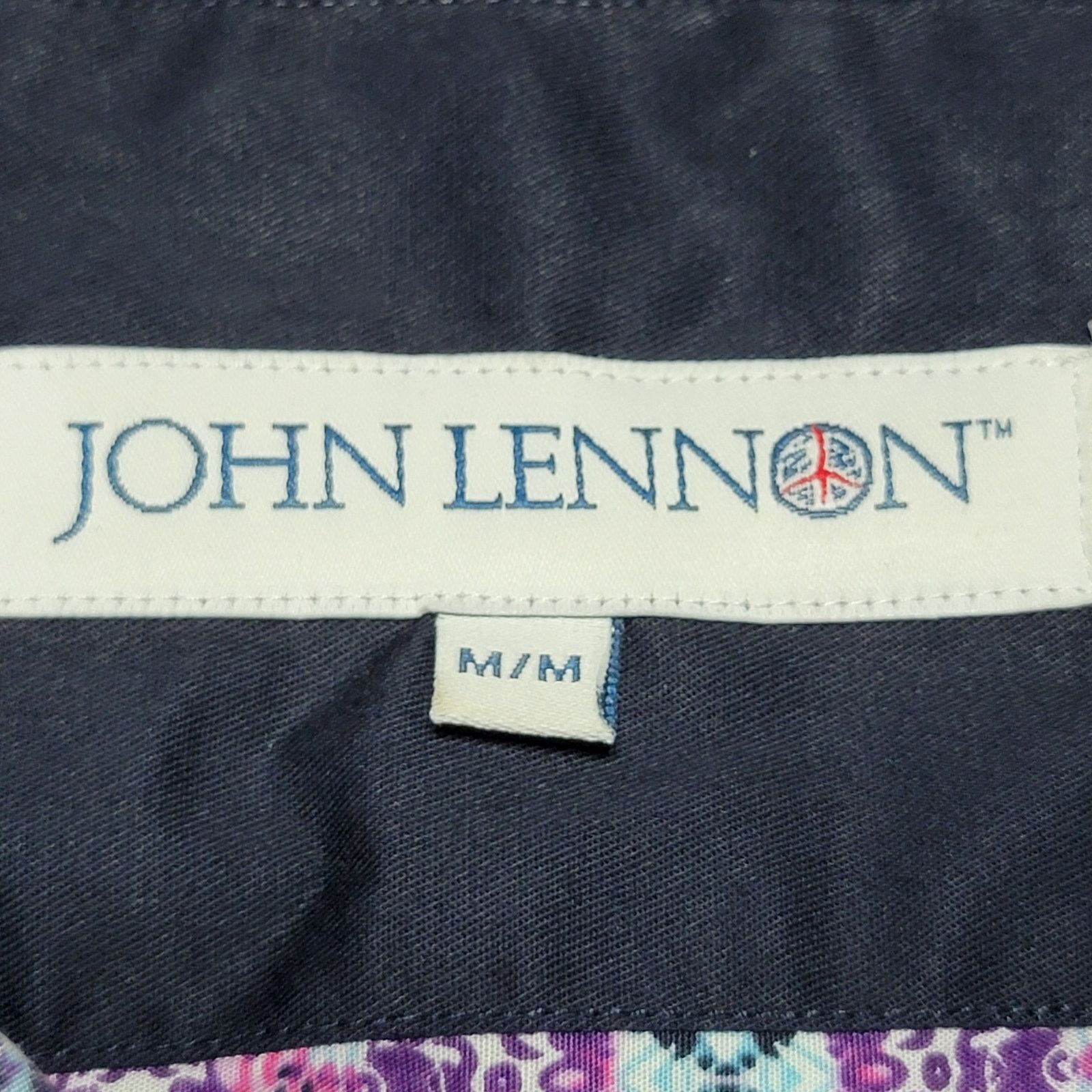 Other John Lennon LS Purple Floral Full Button Shirt - Size Medium Size US M / EU 48-50 / 2 - 8 Thumbnail
