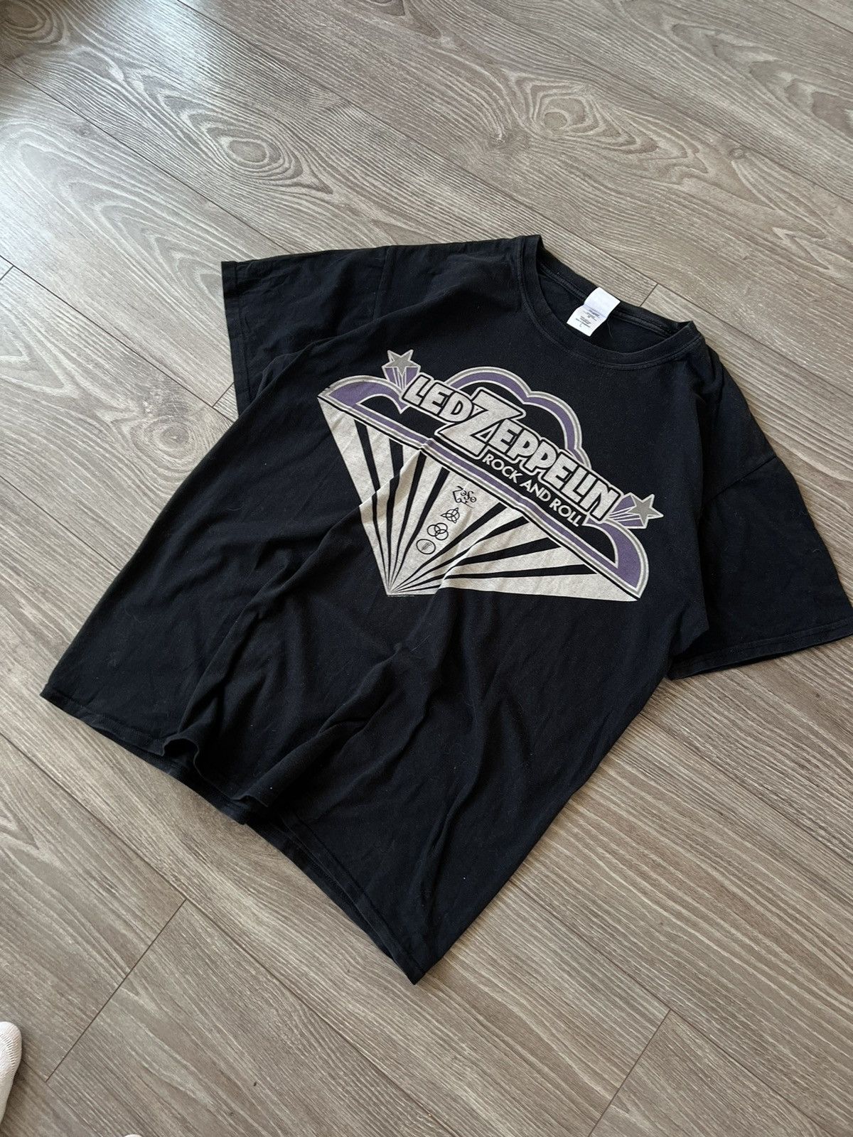 Band Tees × Vintage ‼️Led Zeppelin Archival Vintage Rock Band T-shirt‼️ Size US L / EU 52-54 / 3 - 12 Thumbnail