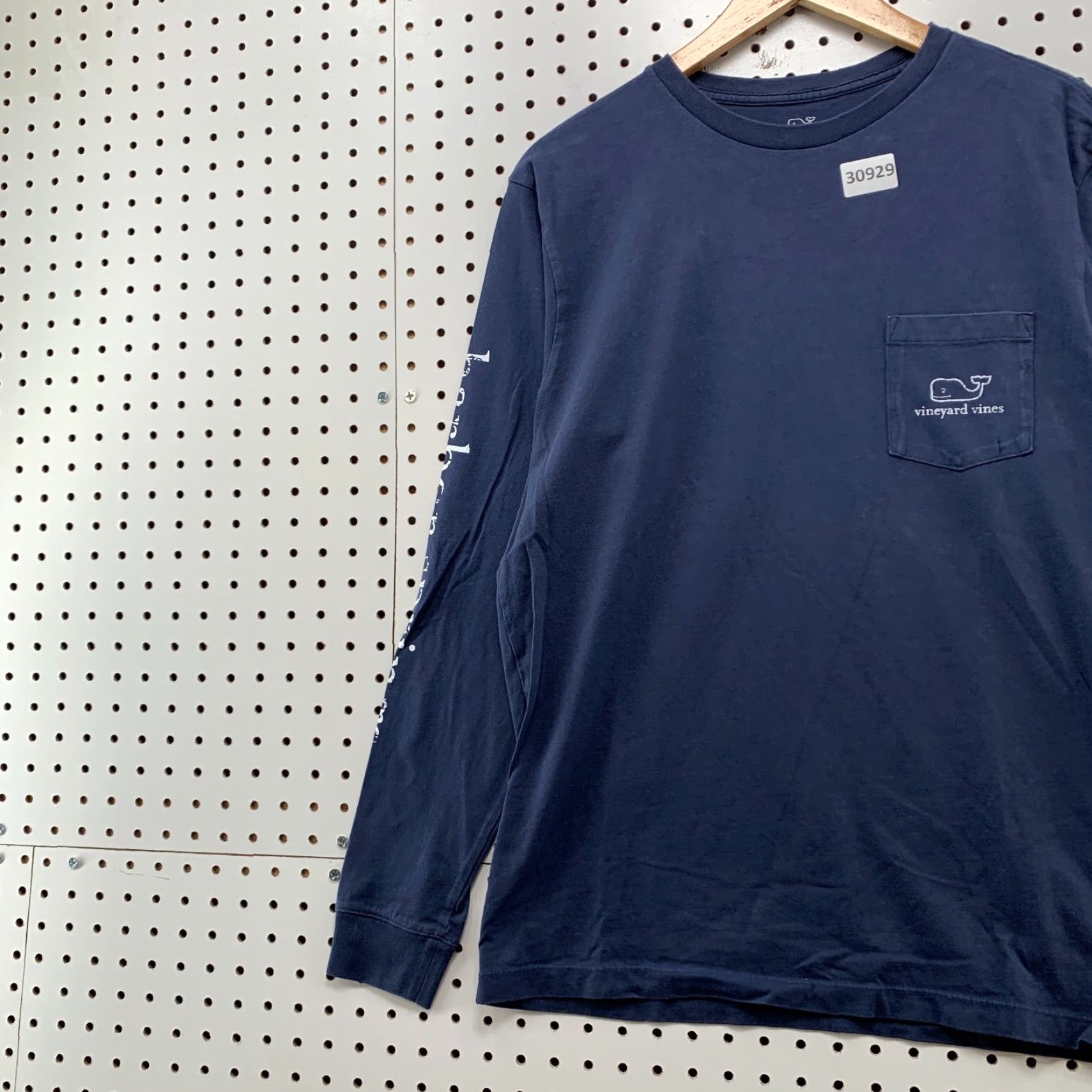 Vineyard Vines VINTAGE Vineyard Vines Whale Pocket Shirt Adult Small Navy Blue Long Sleeve Preppy Mens Size US S / EU 44-46 / 1 - 3 Thumbnail