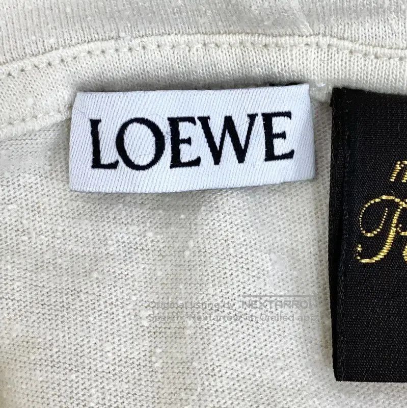 Loewe Loewe Cream Cotton Hooded Dress . Size S / US 4 / IT 40 - 5 Thumbnail