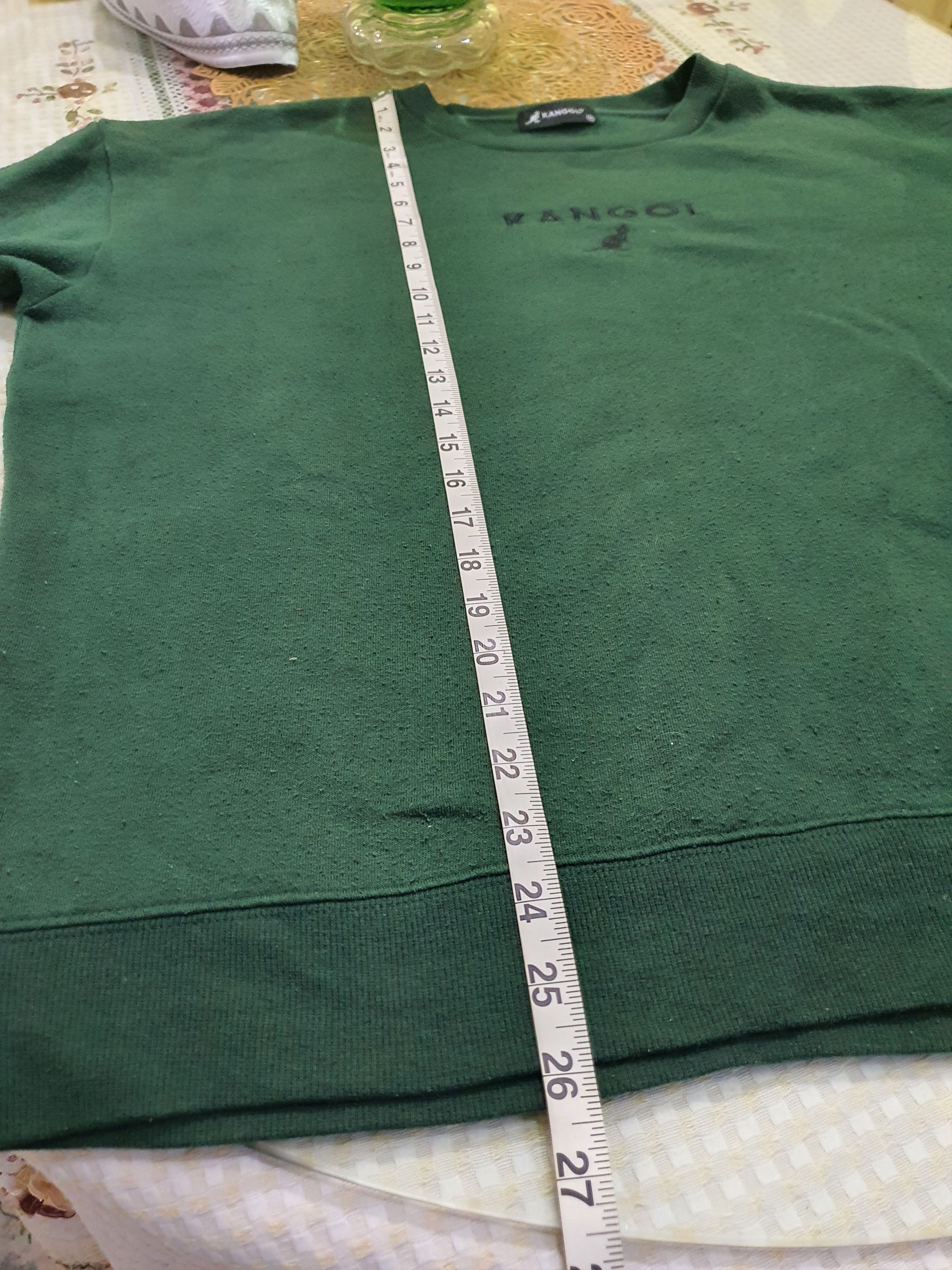 Kangol 90s Kangol crewneck sweatshirt in green cotton. Size US M / EU 48-50 / 2 - 8 Thumbnail