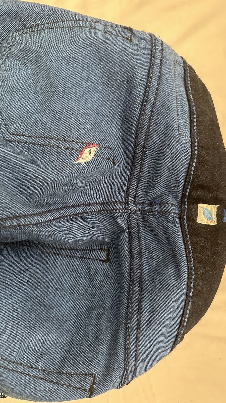 Pure Blue Japan Pure Blue Japan Women’s skinny stretch jean 1069 cobalt blue Size 22" - 7 Thumbnail