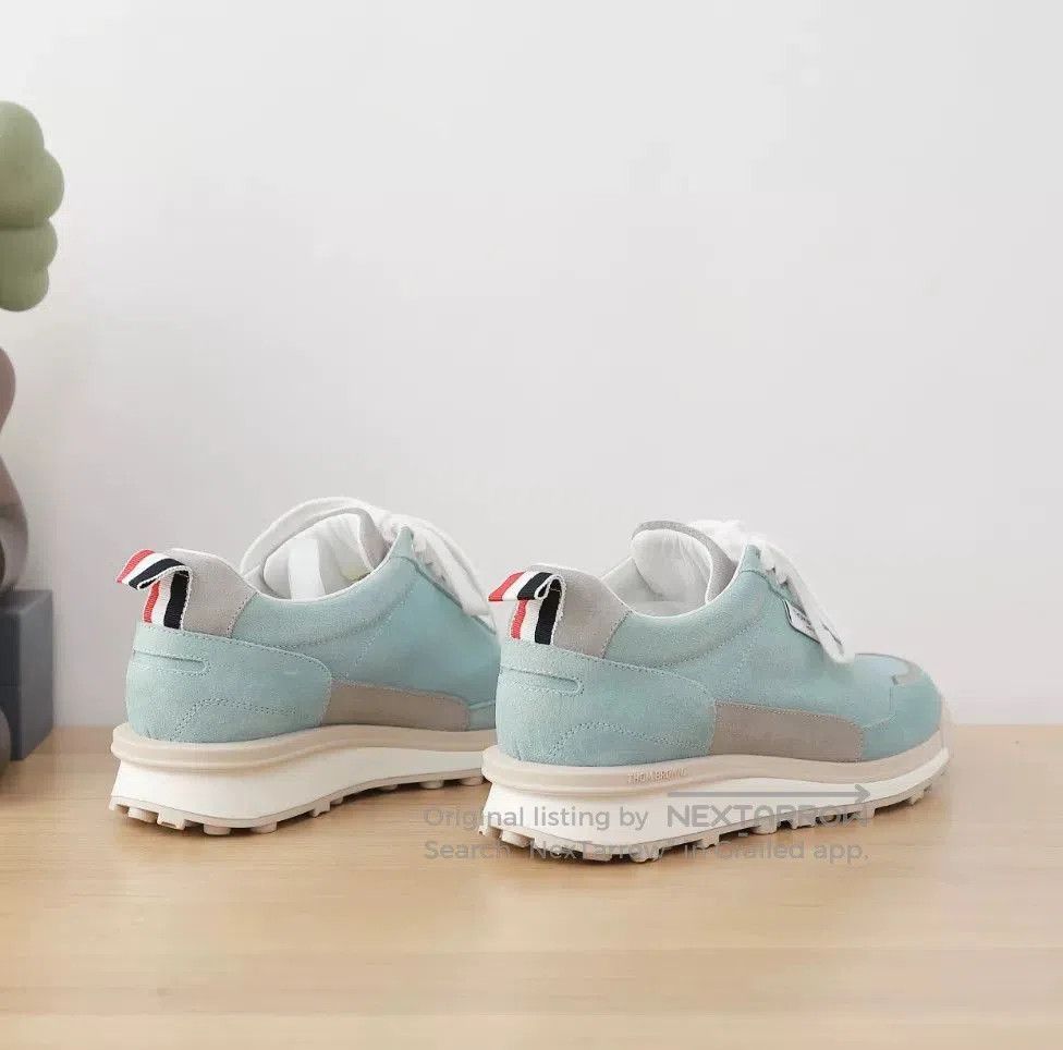 Thom Browne THOM BROWNE Blue Suede Lace. Size US 5.5 / IT 35.5 - 7 Thumbnail